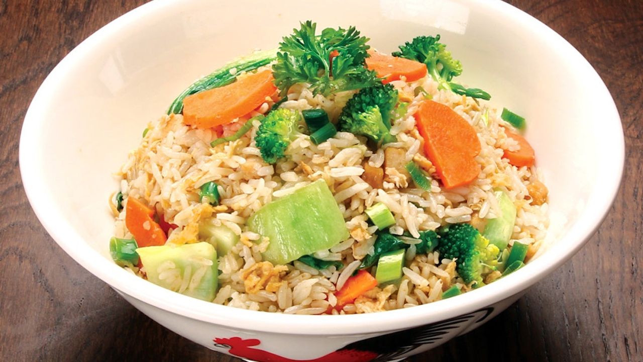 F3 Vegetarian Fried Rice