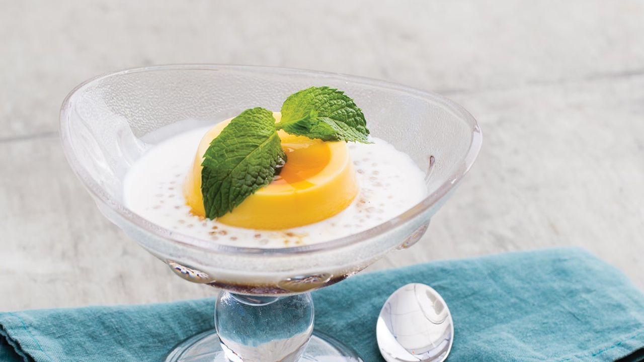 Caramel Sago Pudding