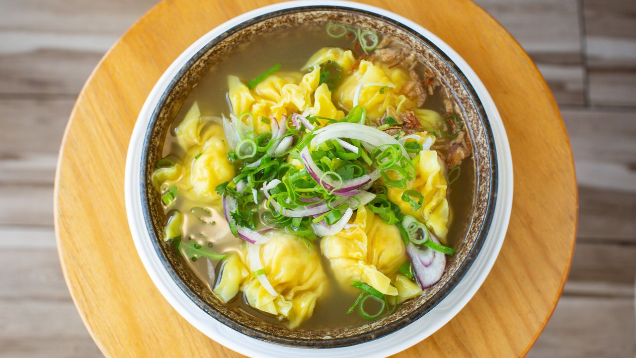 Prawn Dumpling Noodle Soup (Large)
