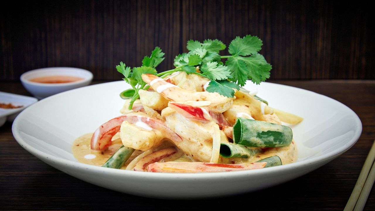 Coconut Lime Prawns