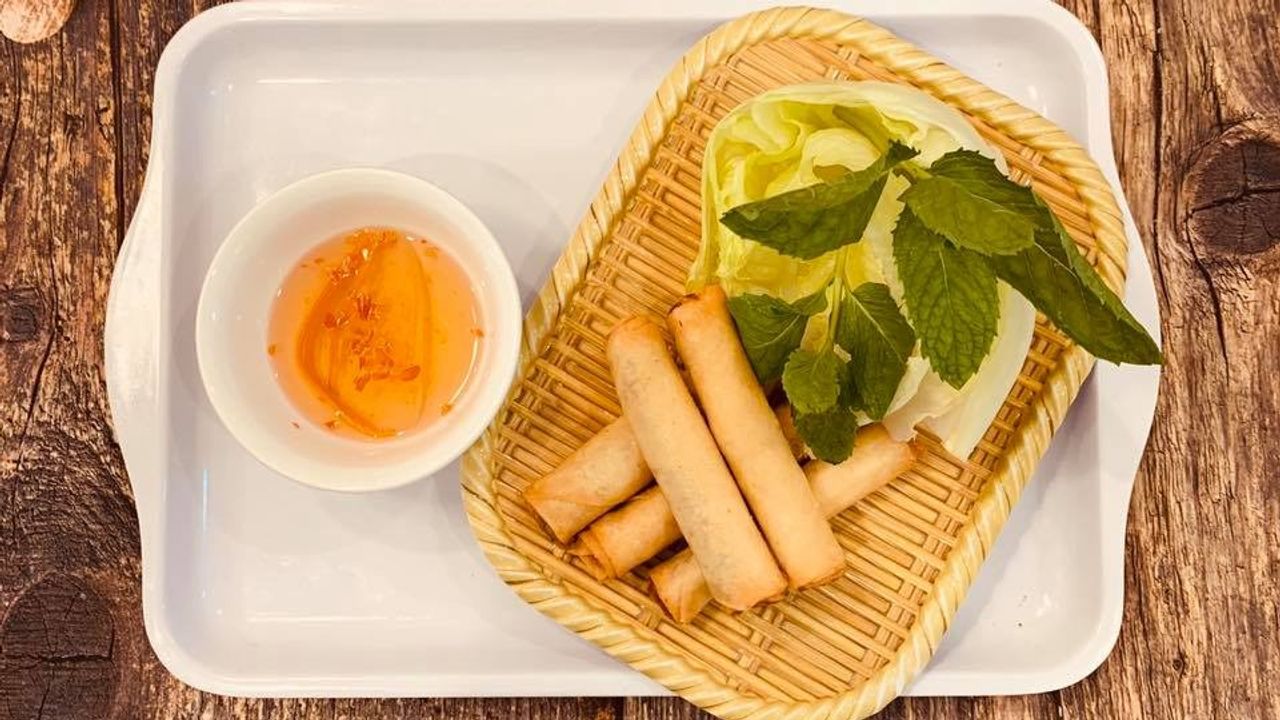4. Vietnamese Prawn Spring Rolls
