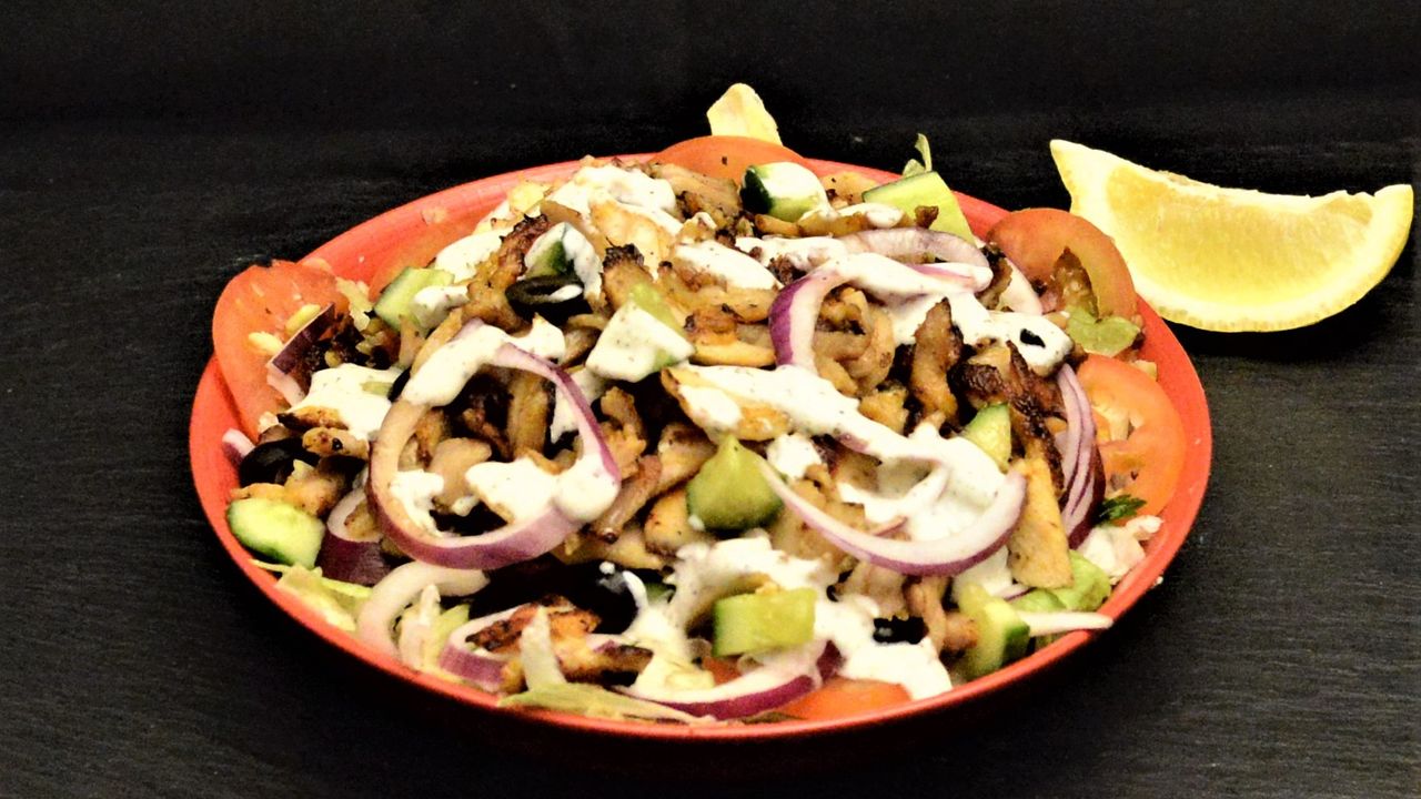 Greek lemon Chicken Salad