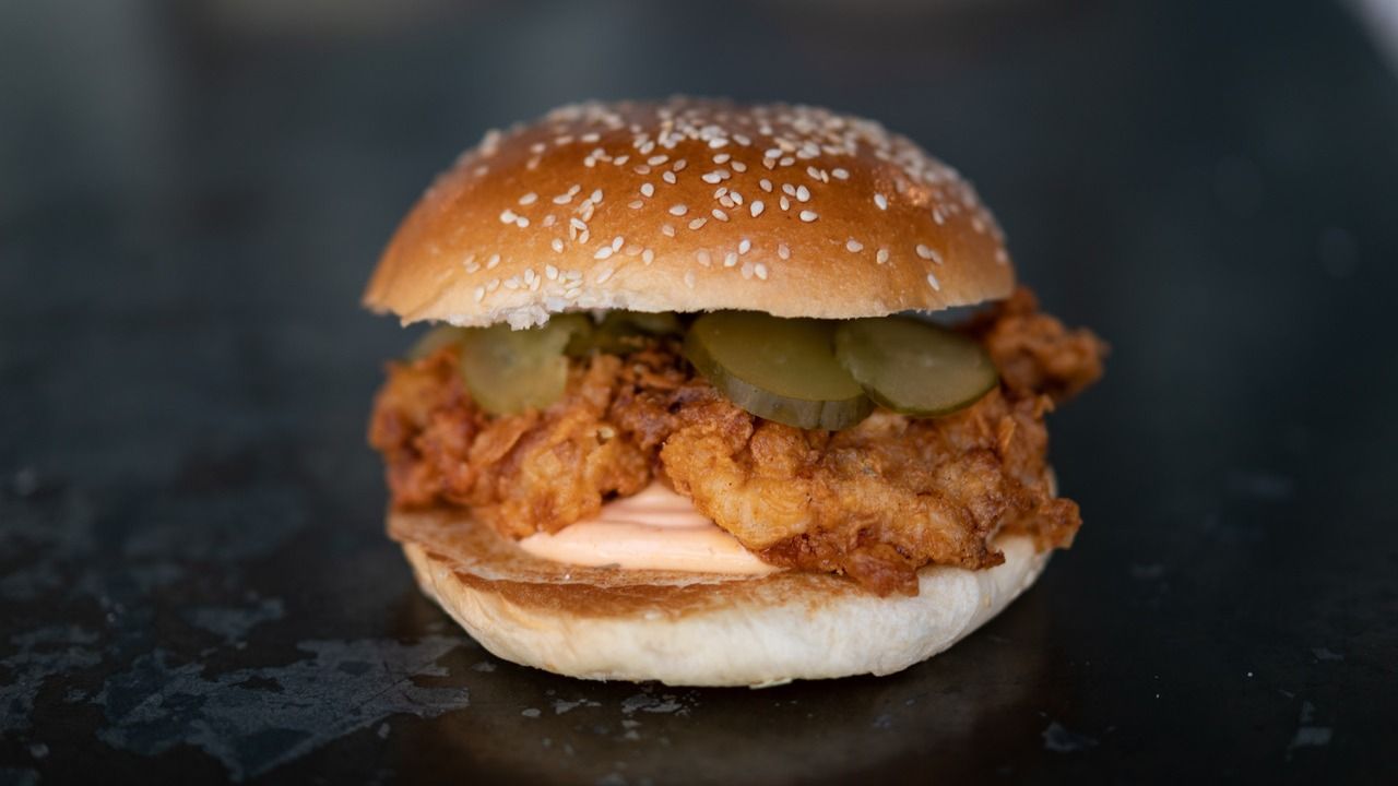 Chicken Pickle Burger