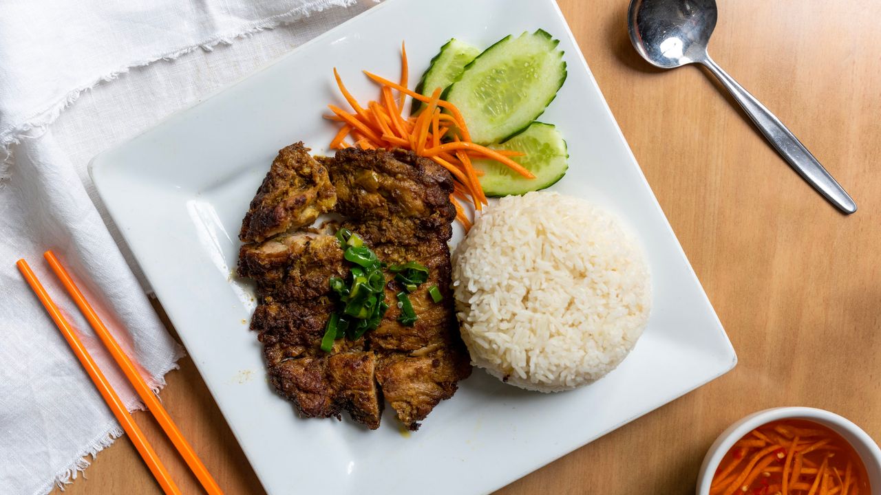 19. Grilled Pork on Rice