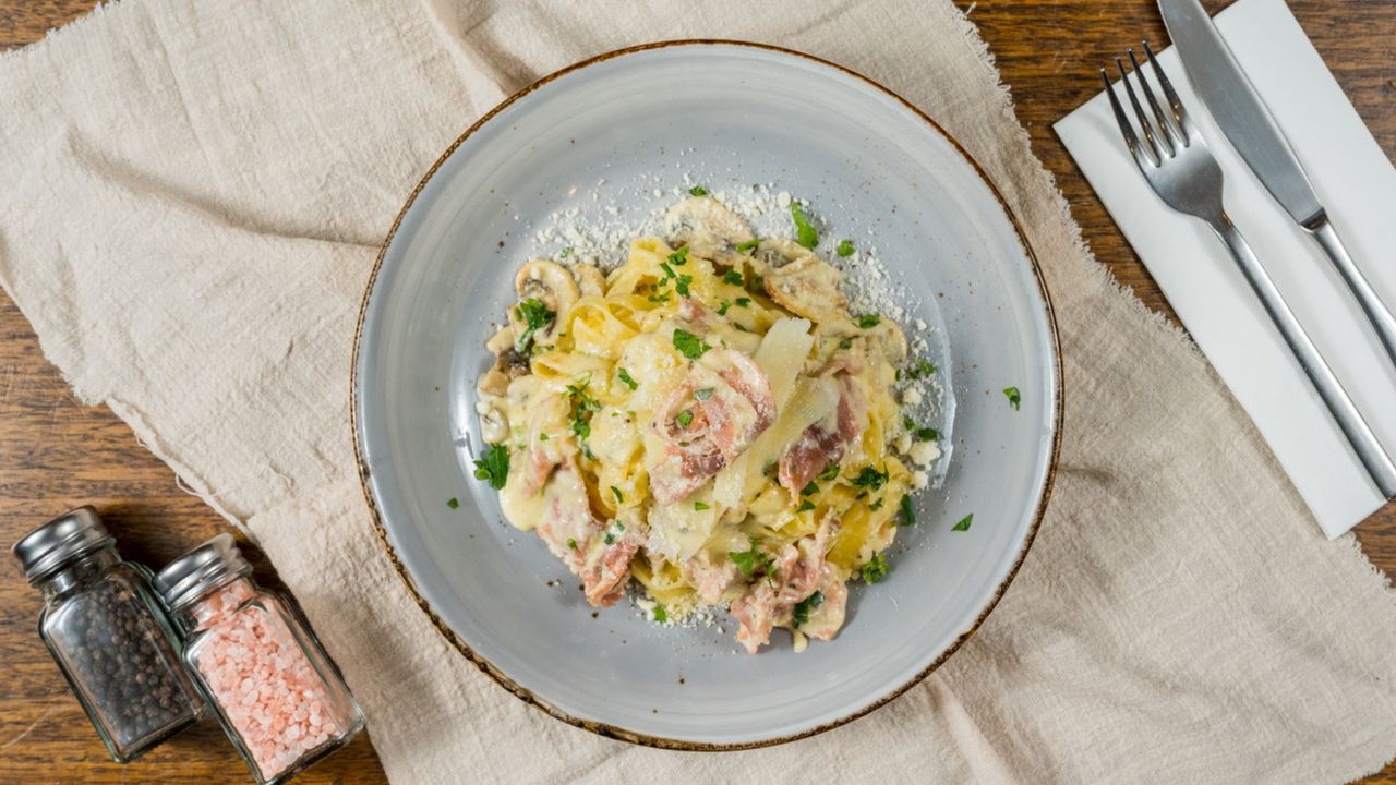 Fettuccine Boscaiola