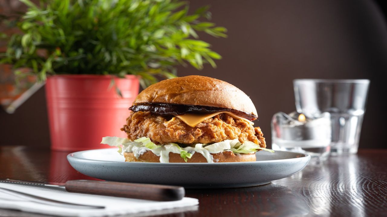 Cheeky Chicken Burger