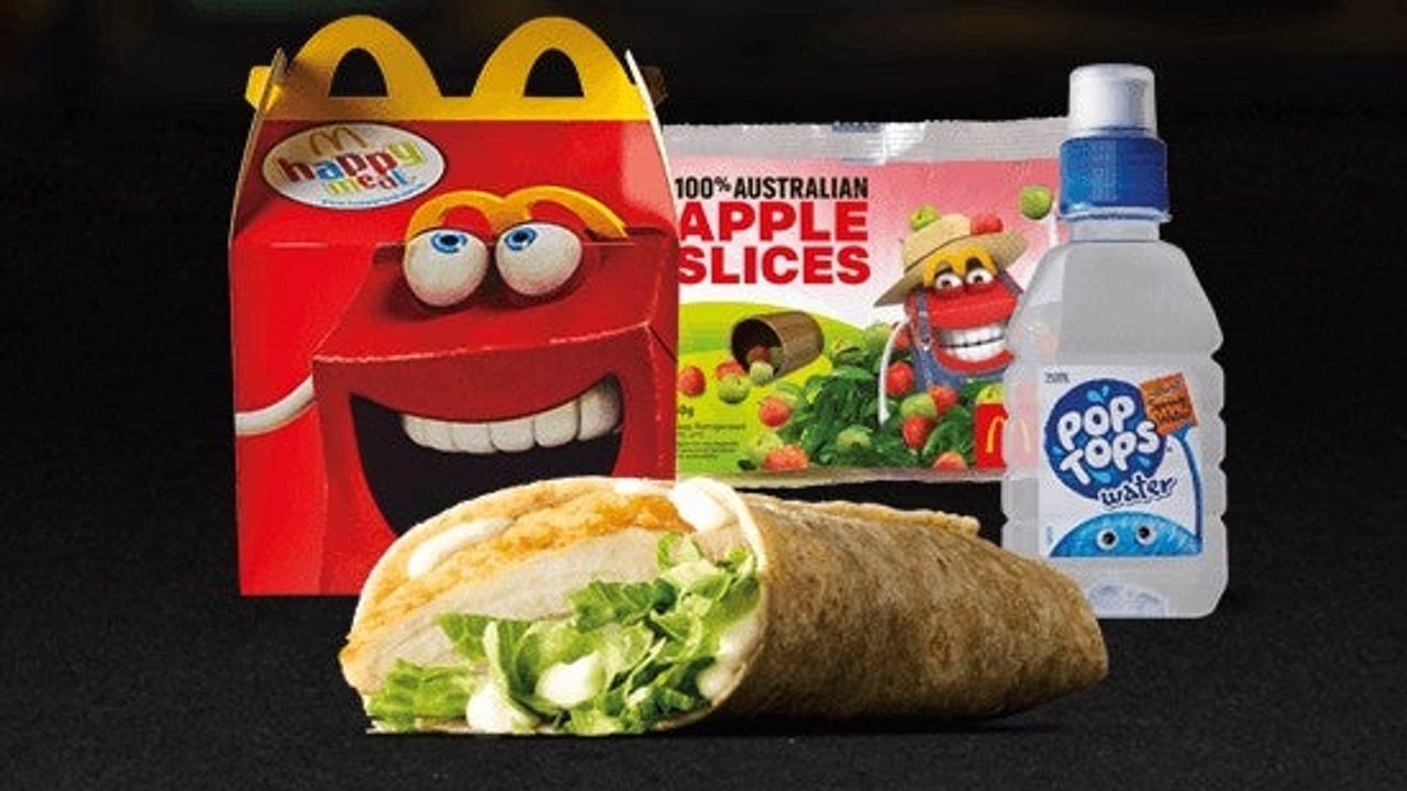 Crispy Chicken Snack Wrap Happy Meal