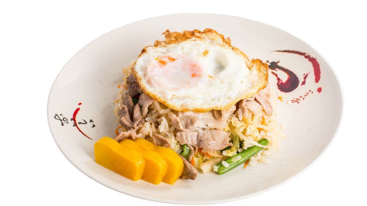 Pork with Fried Rice