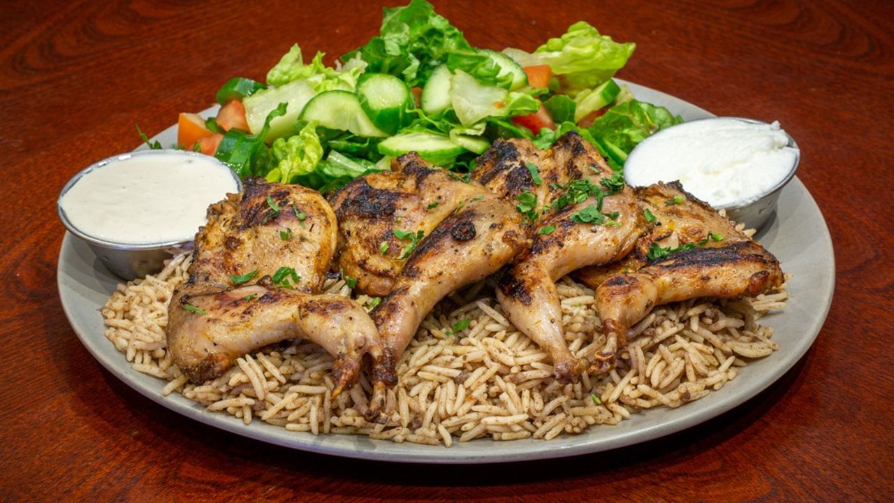 Charcoal Grilled Quail