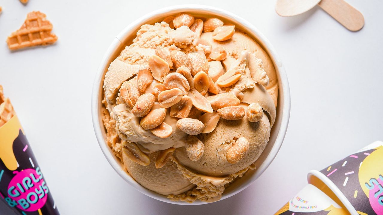Peanut Butter Gelato - 450ml (V,GF)