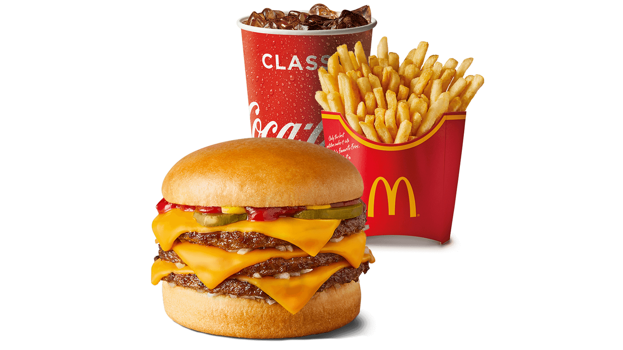Triple Cheeseburger