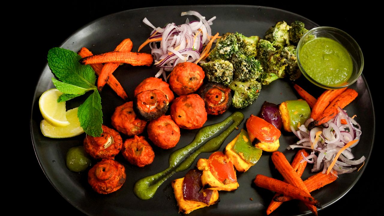 Vegetarian Tandoori Platter
