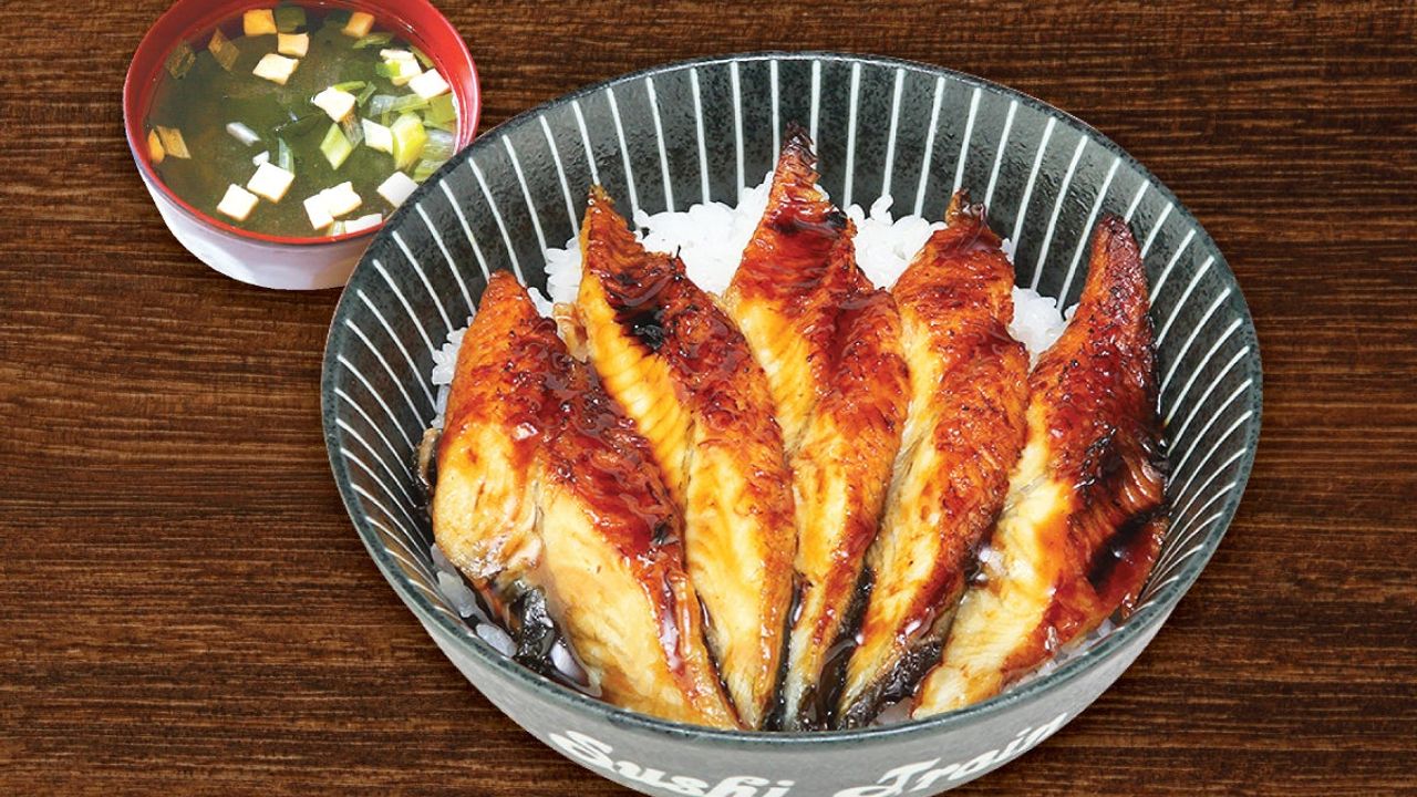 Unagi Rice Bowl Set (2667 kJ)