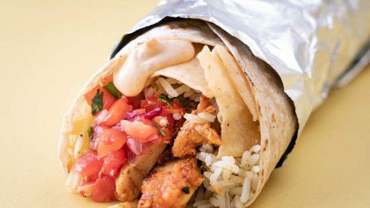 Smokey Chicken Fajita Burrito