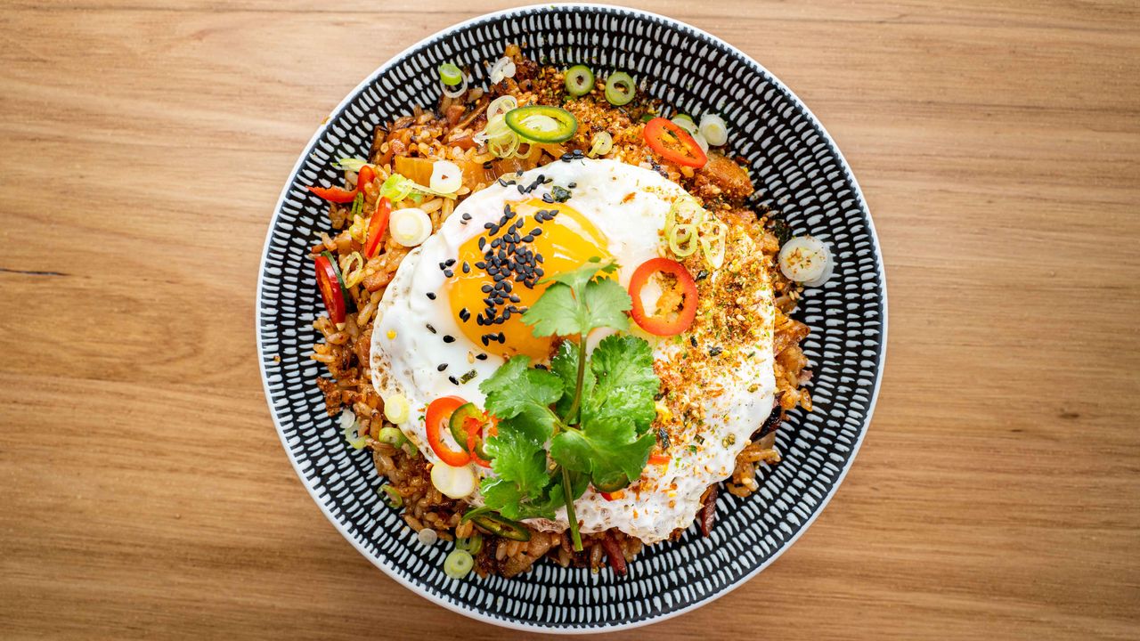 Pork Belly & Kimchi Fried Rice