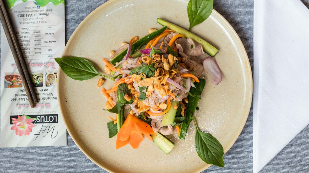 Lemon Cured Sirloin Salad (gfo)