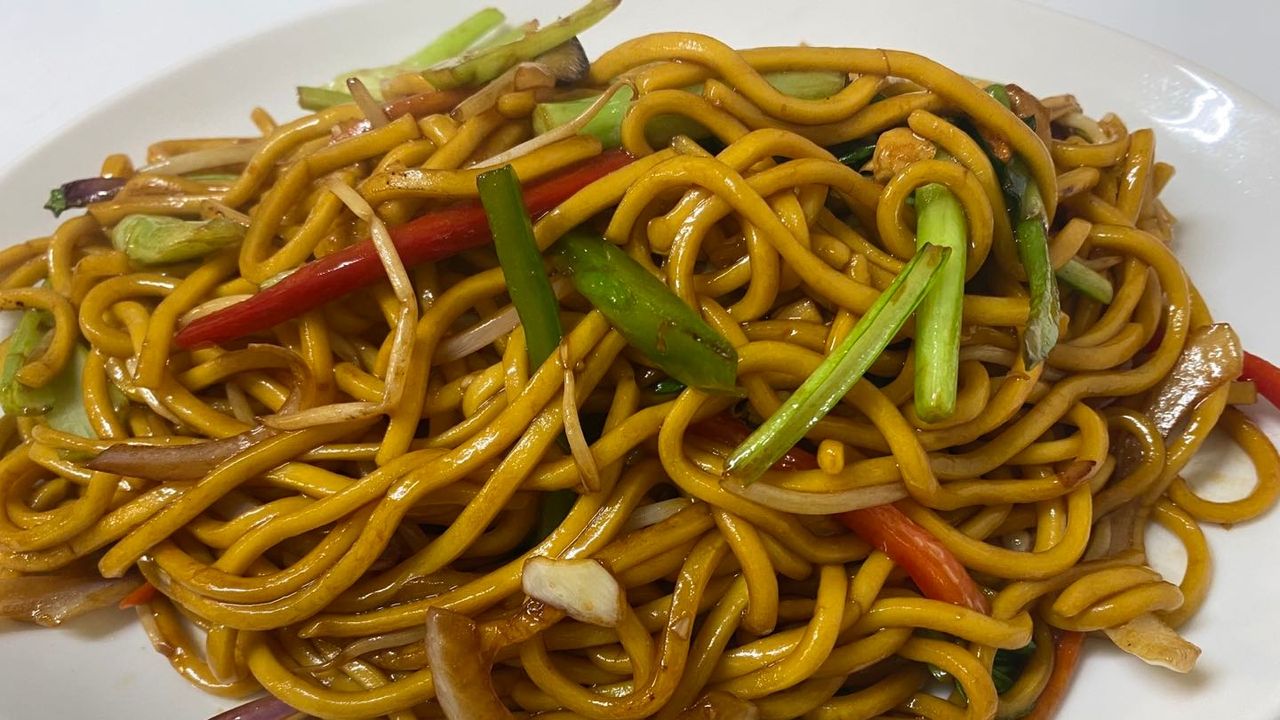 Vegetarian Fried Noodles