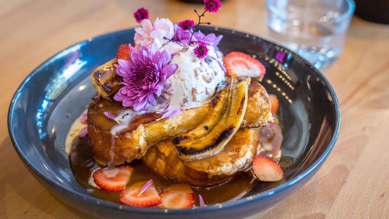 Raspberry Cheesecake French Toast