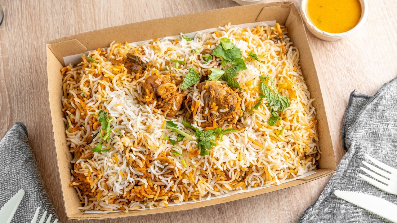 Hyderabadi Goat Dum Biryani