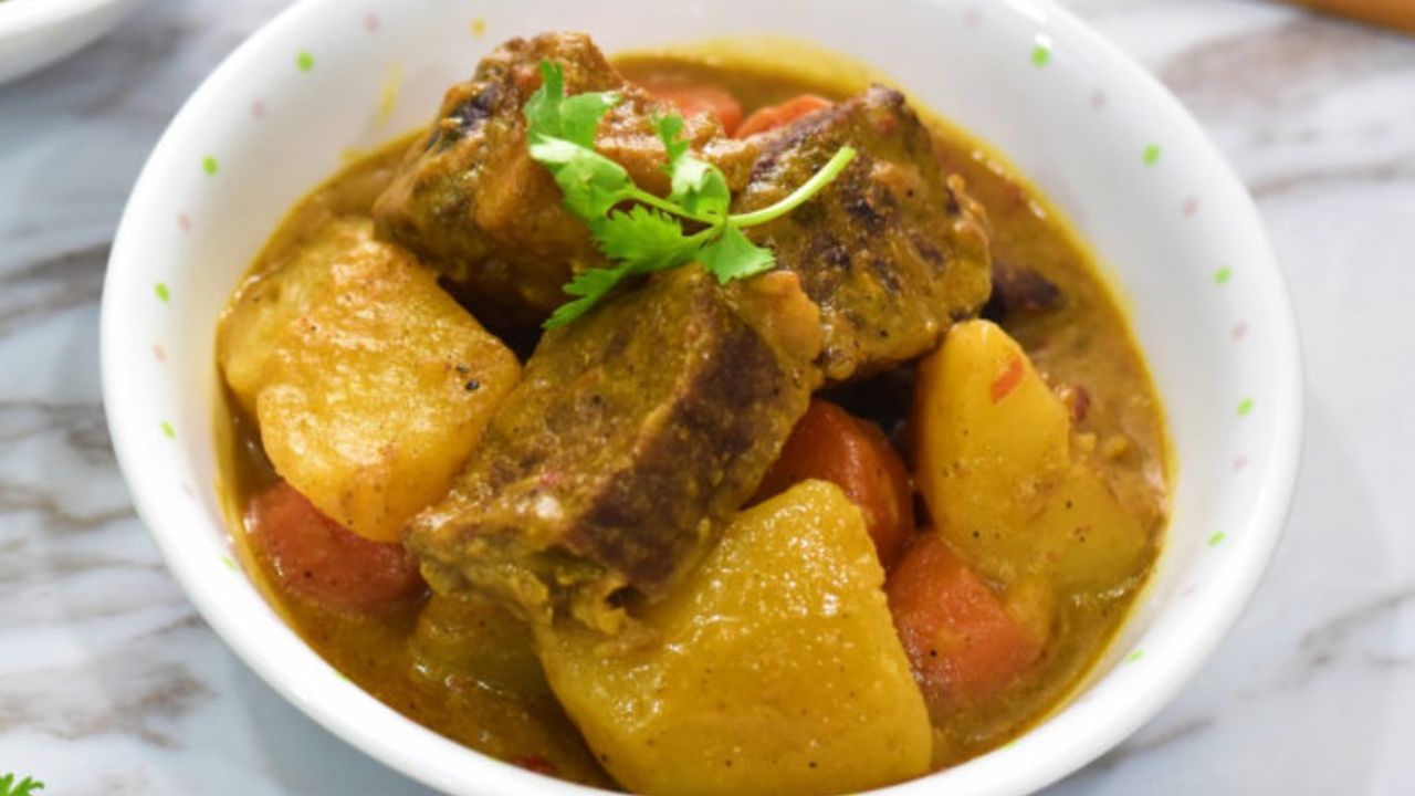 72. Curry Beef Brisket Rice