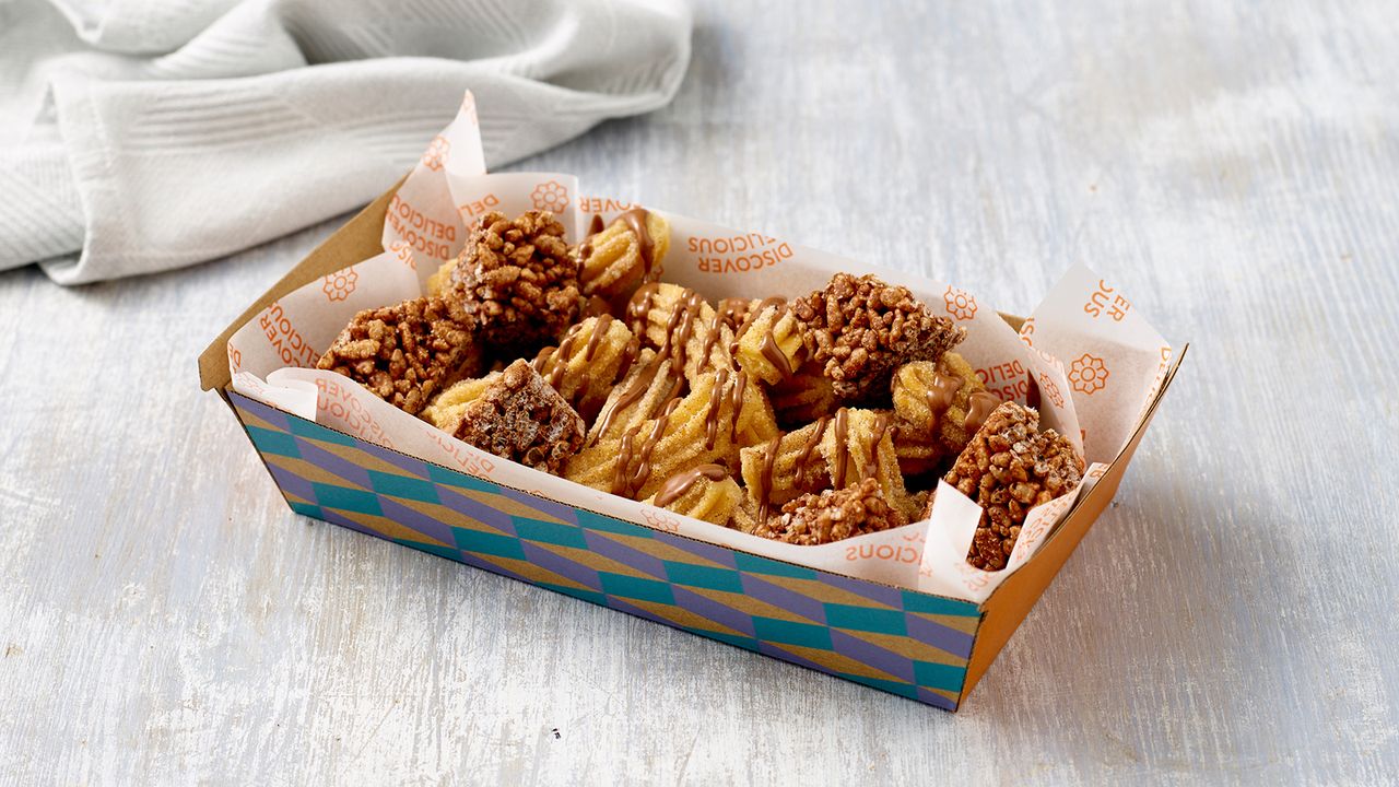 Chocolate Crackle Churros Snack Pack
