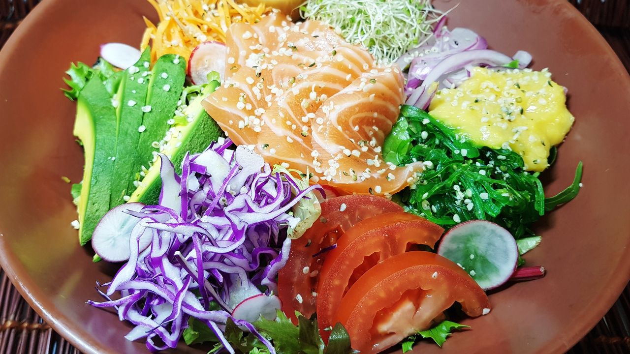 1. Salmon Sashimi (5pc)