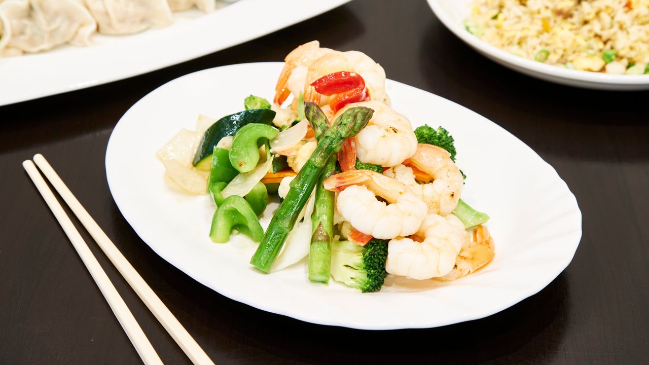 King Prawn with Vegetables