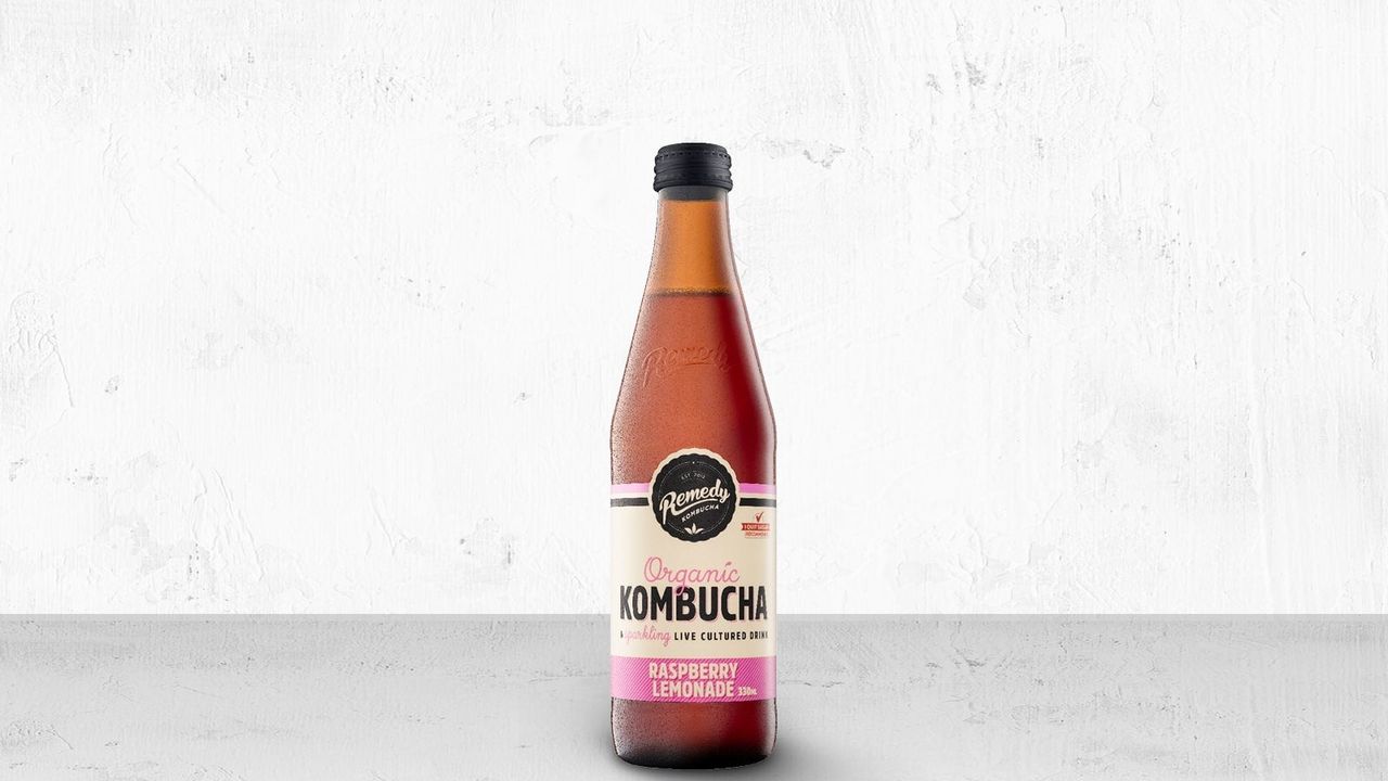 Raspberry Lemonade Kombucha