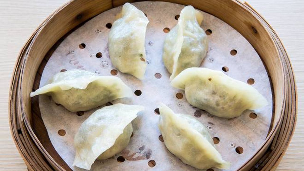 Steamed Vegetarian Dumplings