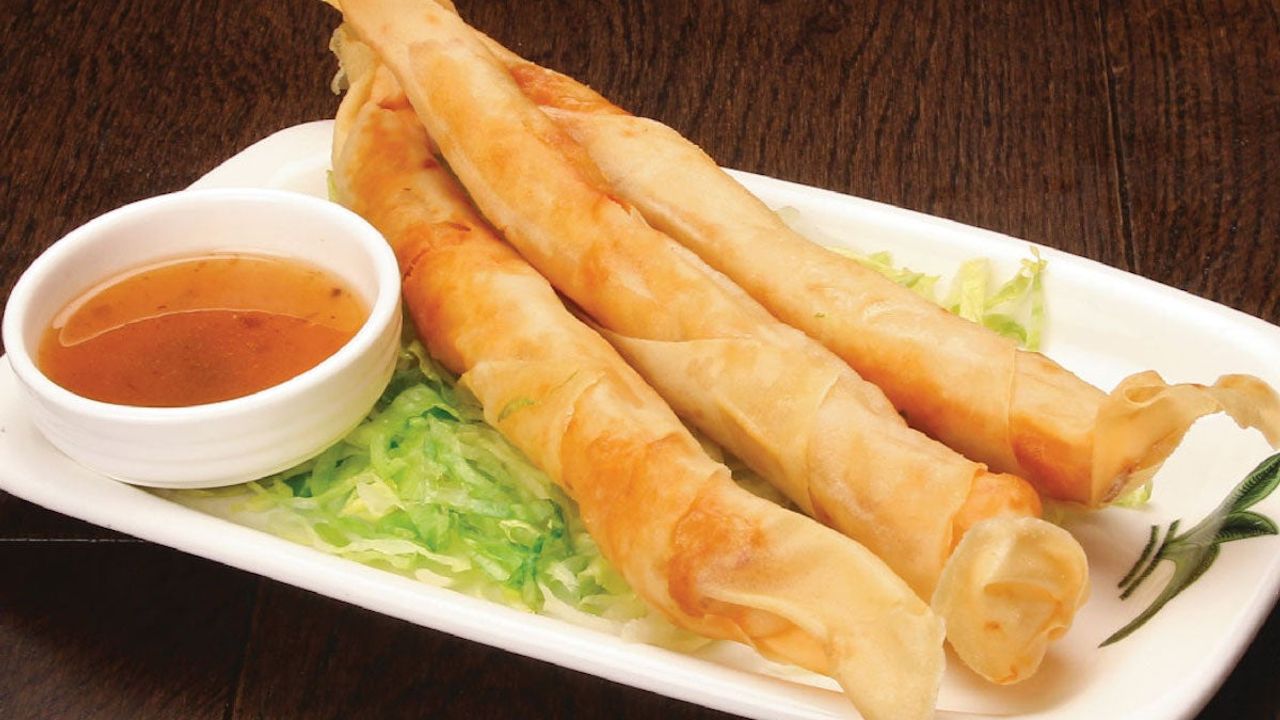 Garlic Prawn Spring Roll
