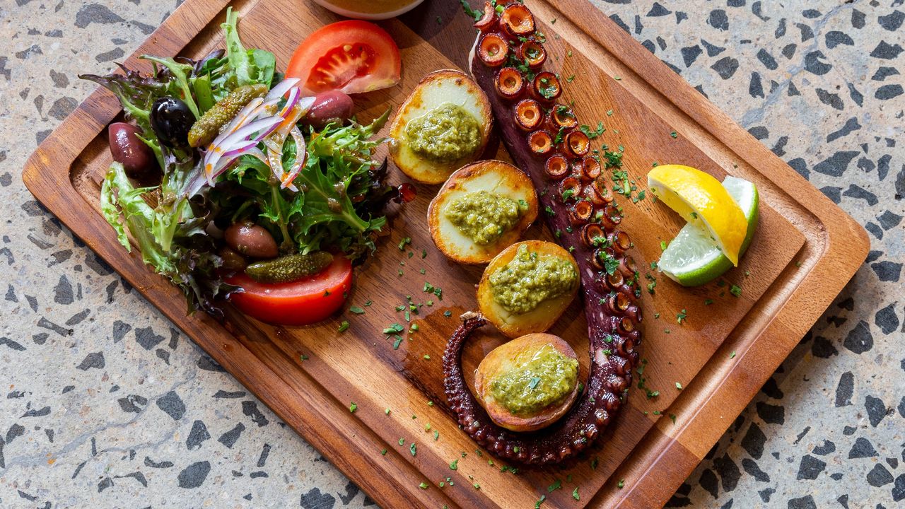 Pulpo a la Plancha (gf, df, ef)