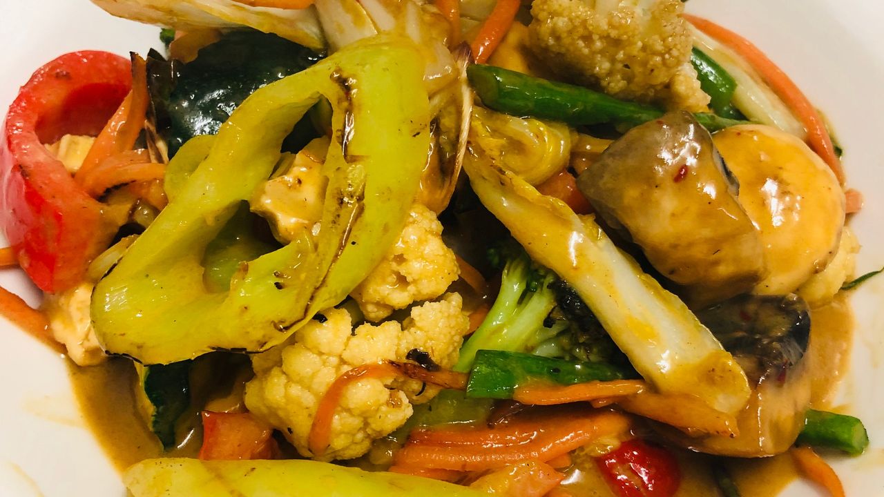 Pad Kati (Vegetarian) (GF)