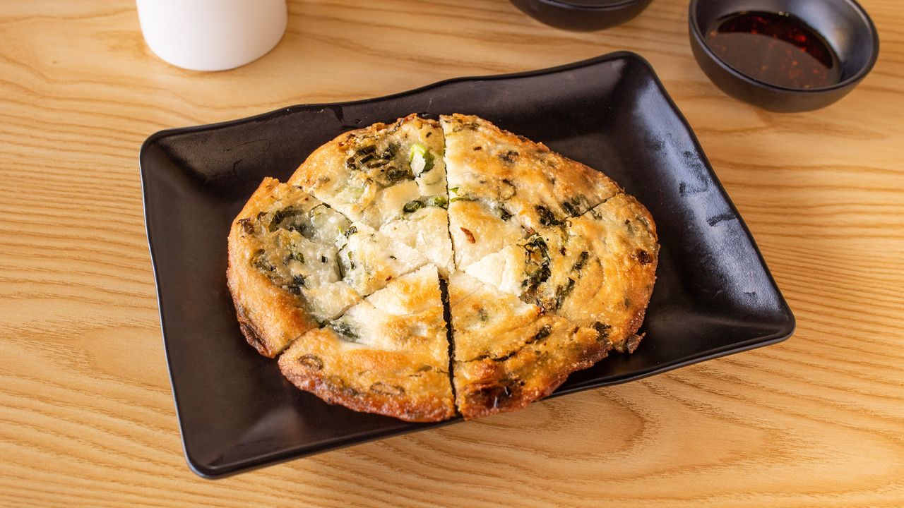 Spring Onion Pancake