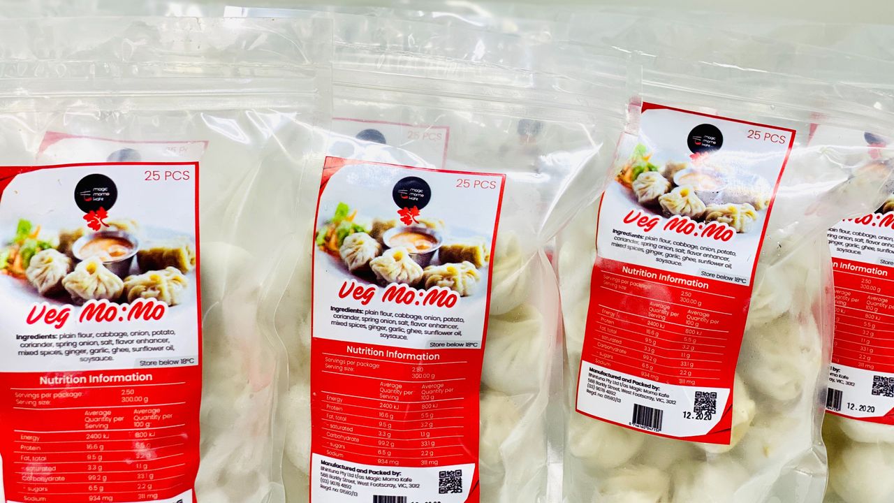 Veg Frozen Momo(25pcs)