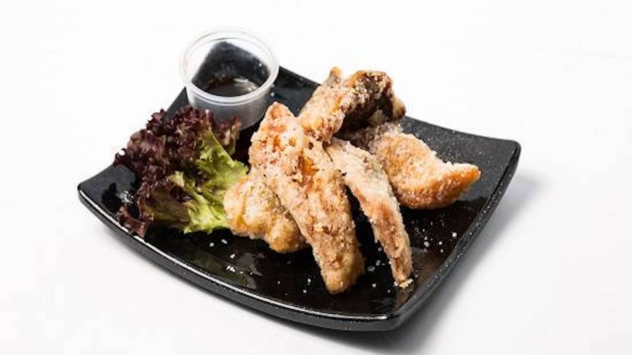 Salmon Skin Fry