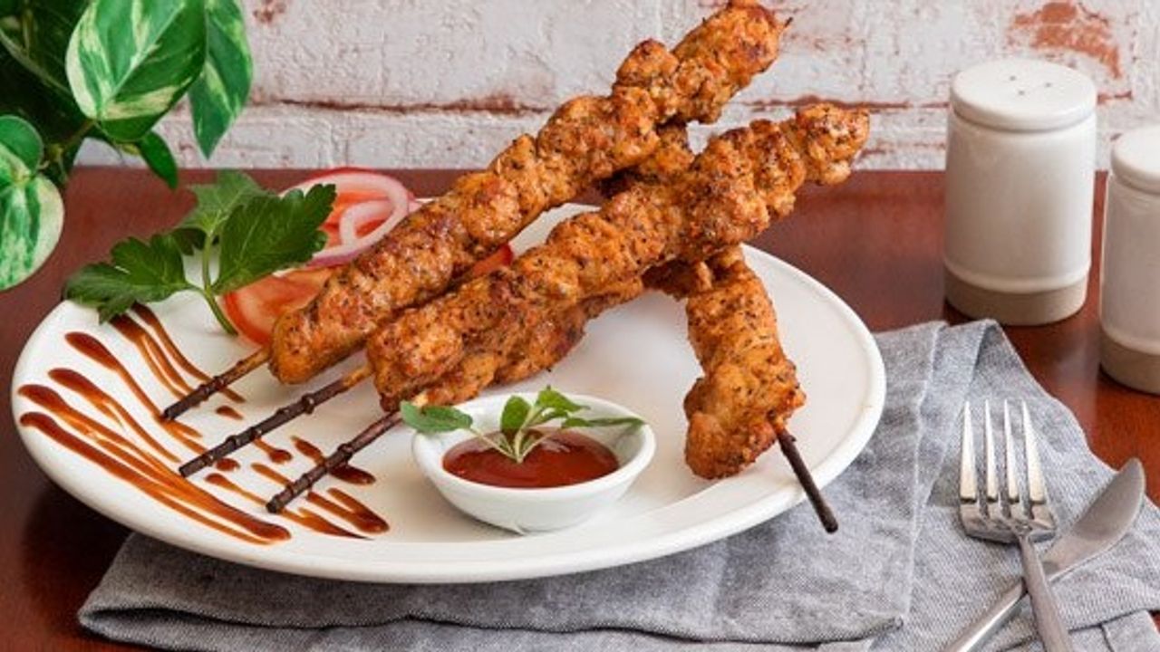 BBQ Chicken Kebab
