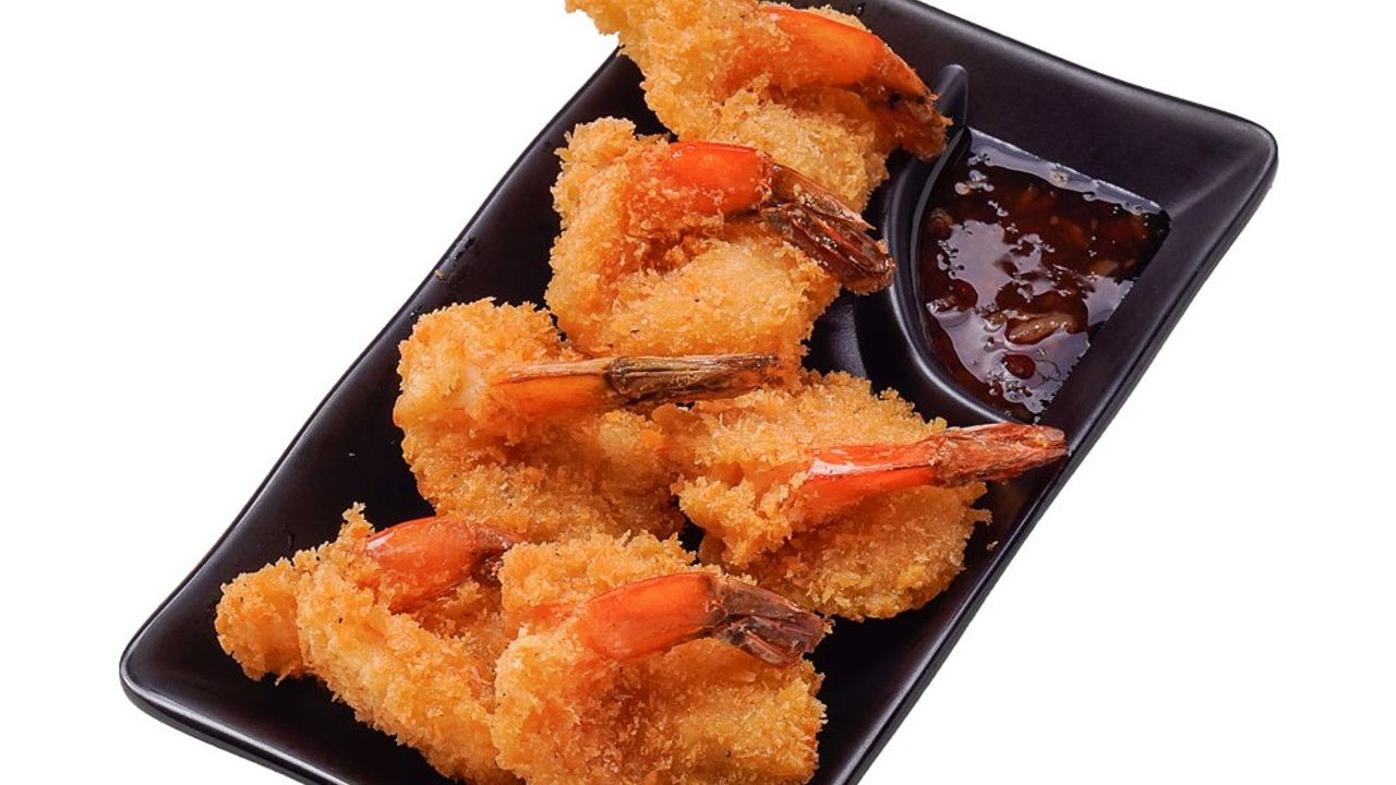 Bread Crumb Prawns