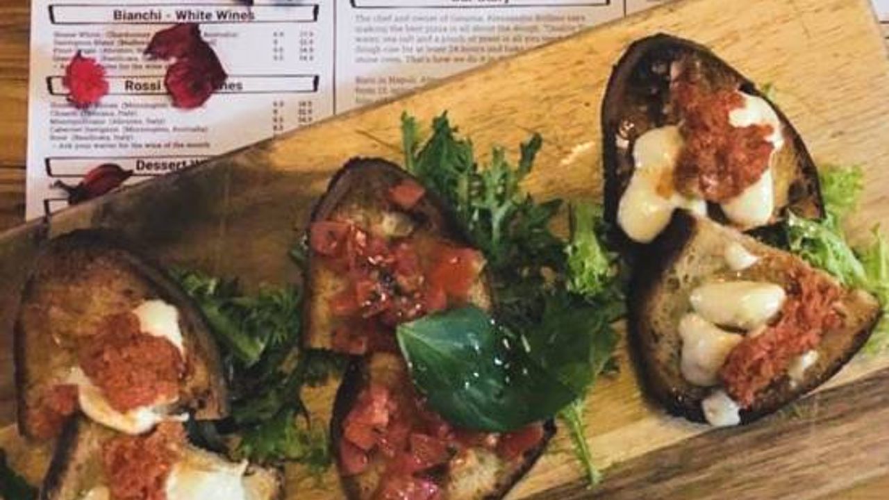 Plate of Three Bruschette