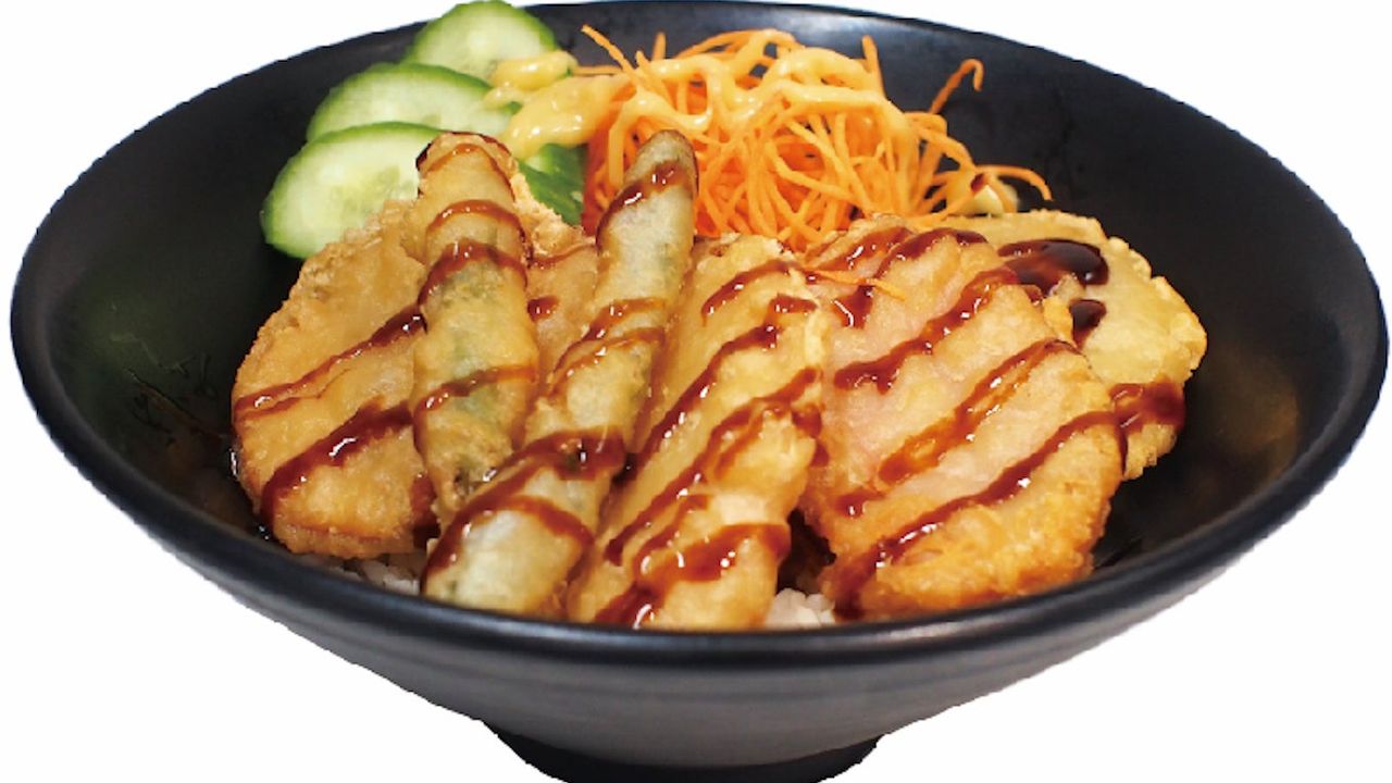 Vegetable Tempura Don