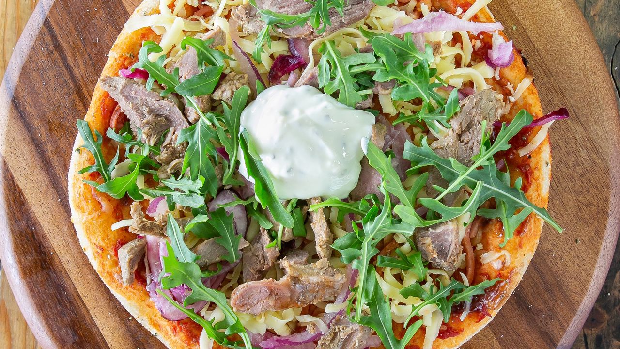 Kebab Pizza