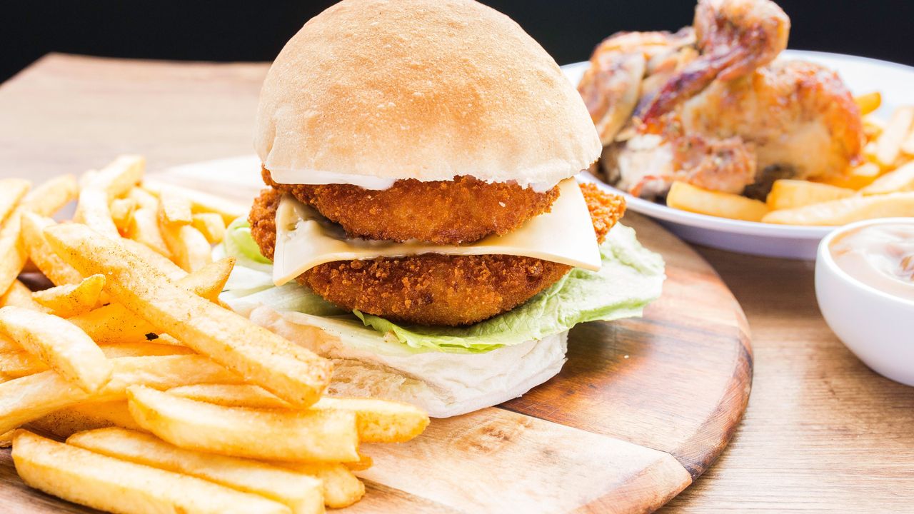 Schnitzel Thigh Burger