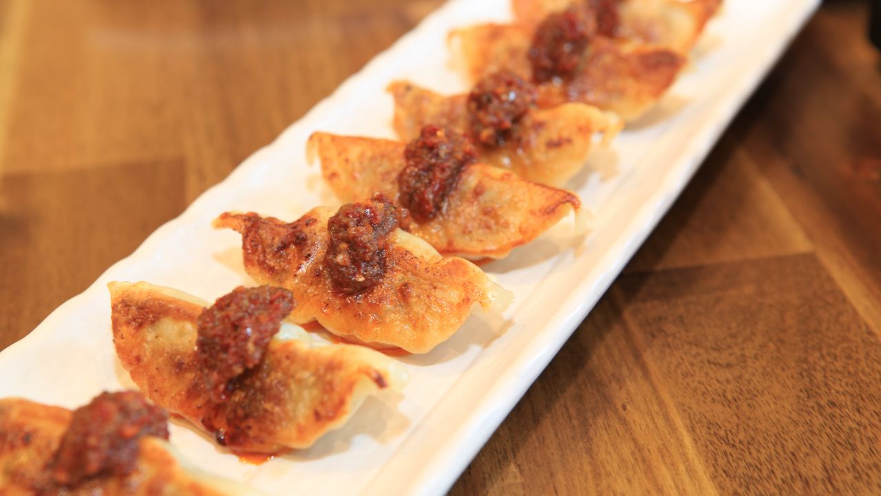 Vegetarian Spicy Gyoza