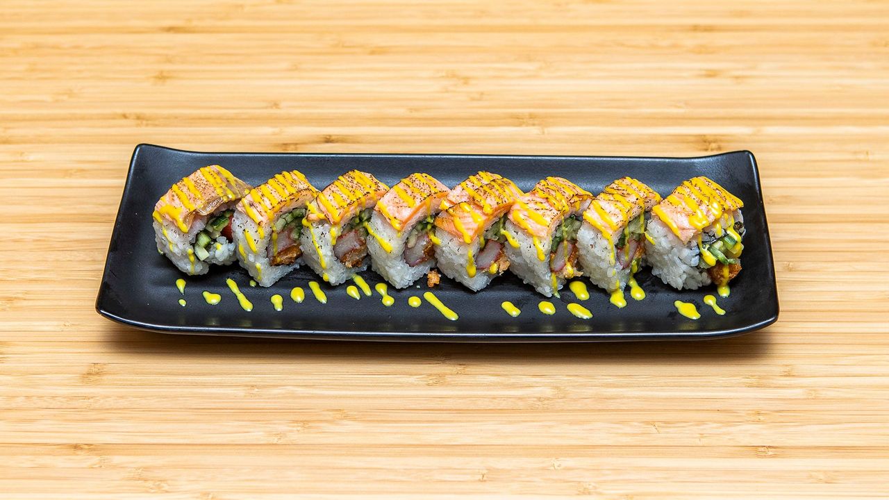 Baked Salmon Roll