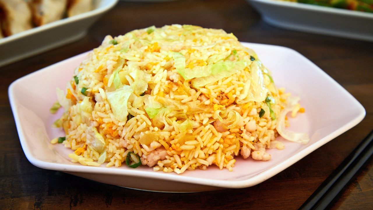 Fried Rice with Chicken & Pineapple