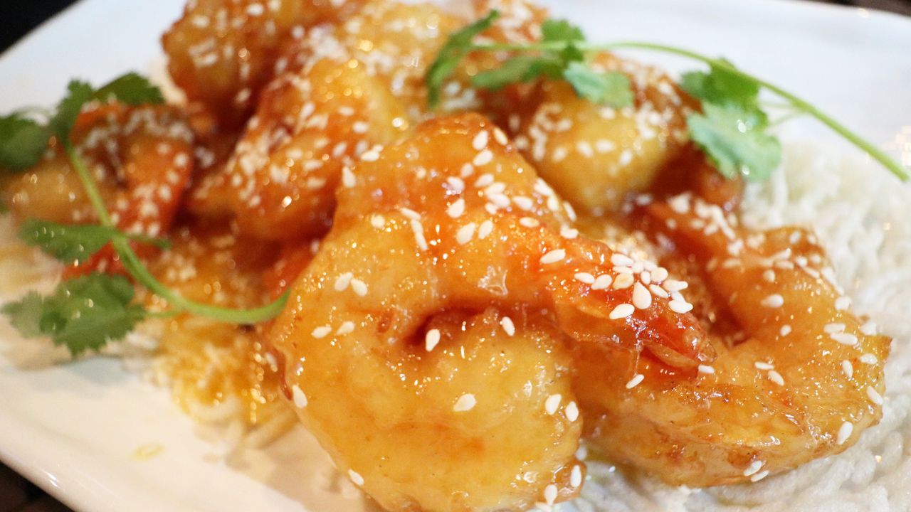 Honey King Prawns