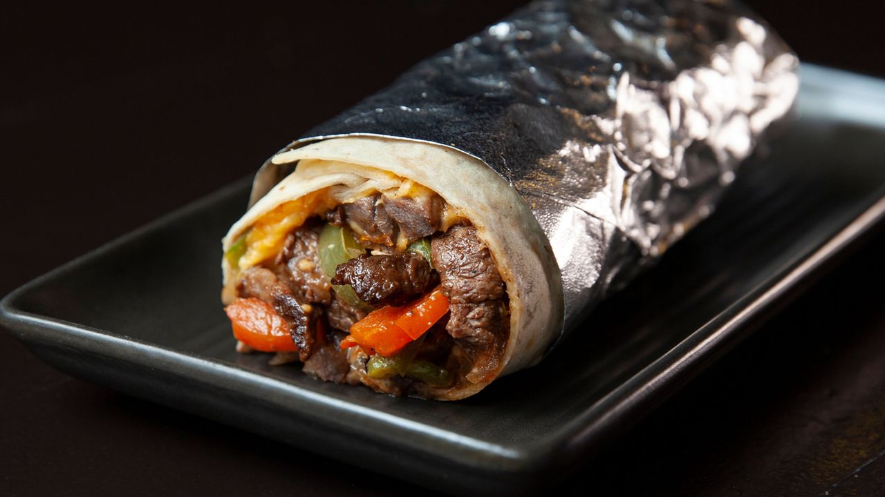 Philly Cheesesteak Burrito