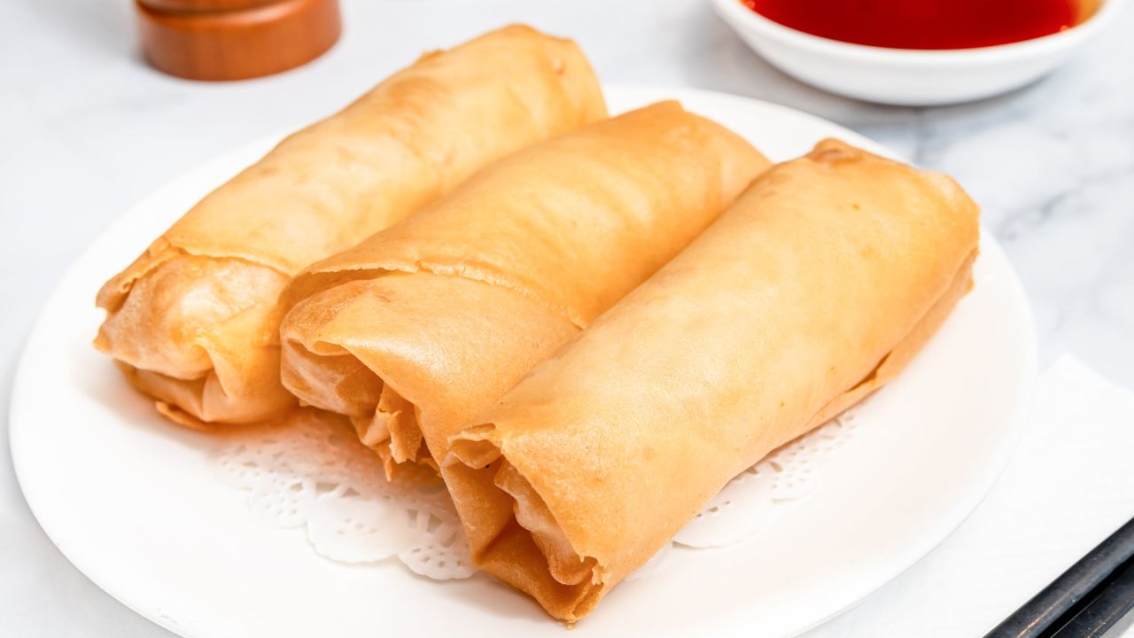 Spring Roll (4 Pieces) 肉春卷 (4条)