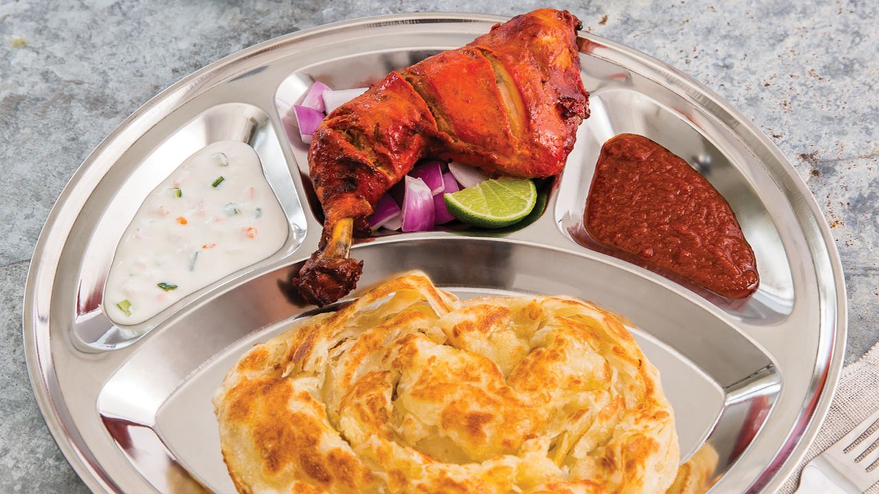 C03. Roti Canai with Tandoori Chicken (Unavailable)