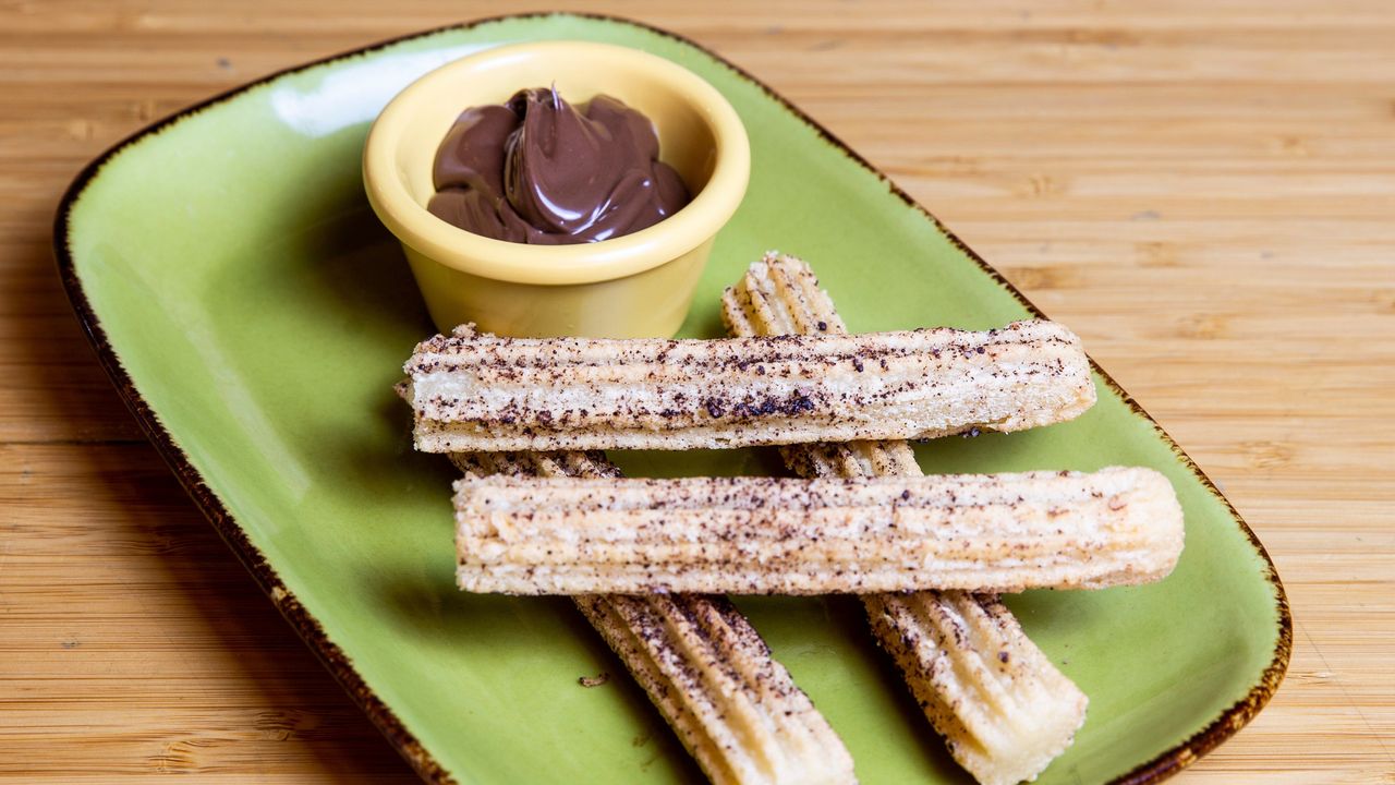 Churros with Nutella Dipping Sauce