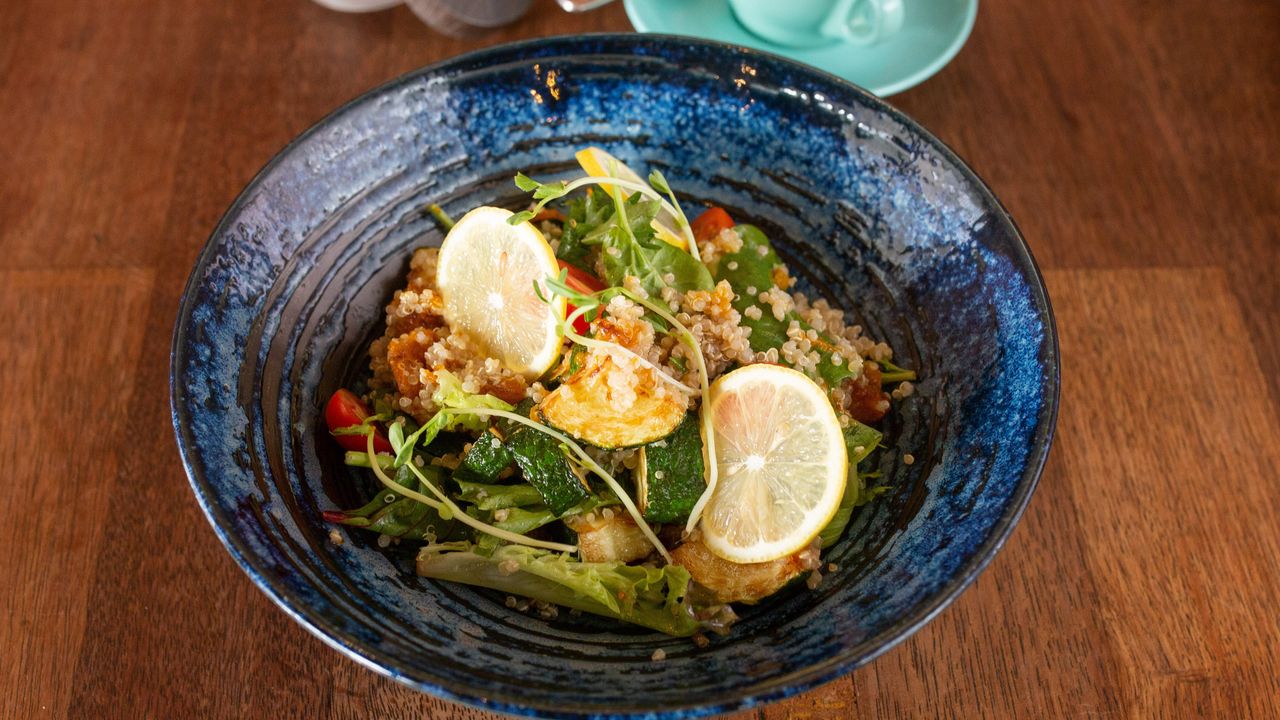 Moroccan Chicken Avocado Salad